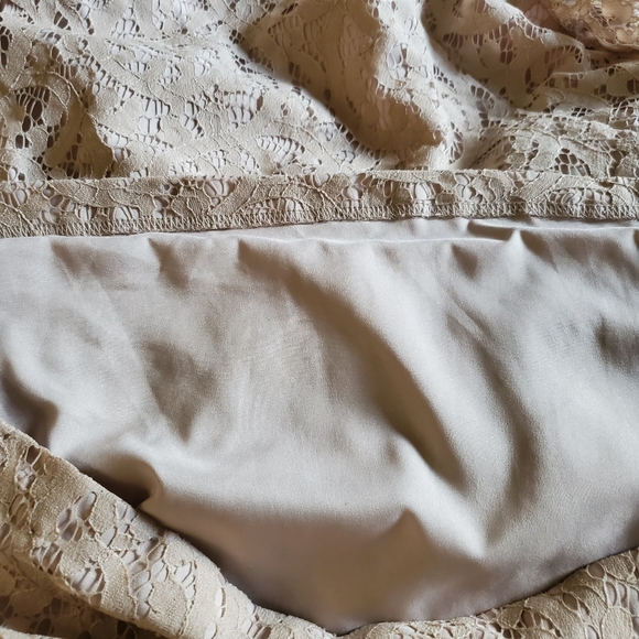 Nine West Size 6 Cream Dress 3/4 Sleeves. - Picture 13 of 13